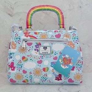 Loungefly Care Bears Allover Print Rainbow
Handle 40th Anniversary Crossbody